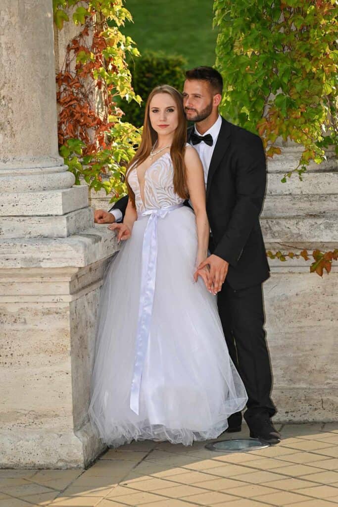 Esküvői Fotózás Budapesten, a Várkert Bazárban